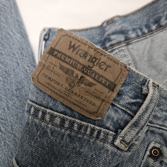 Mens Wrangler Straight Leg Jeans Size 34/29! - Picture 4 of 7